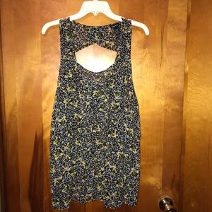 Torrid Leopard & Rose Print Tank Size 3